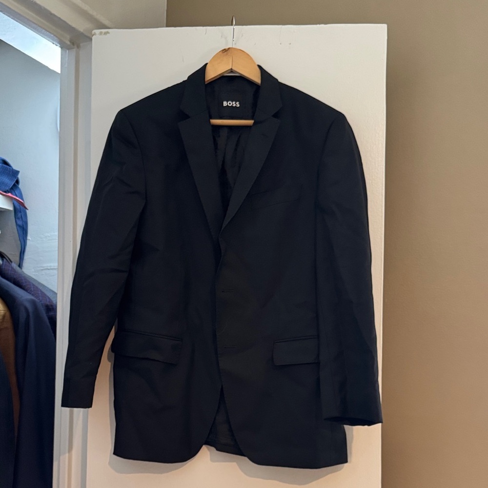 Boss Classic Black Sport Coat